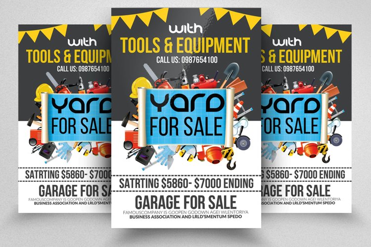 Garage & YadSale Flyer example image 1