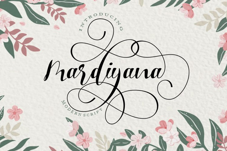 Mardiyana SCript example image 1