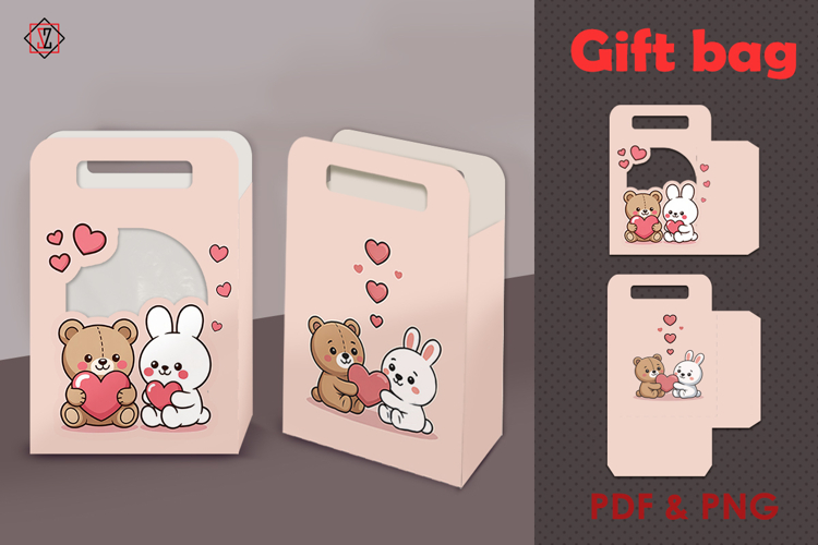 Handbag gift packaging