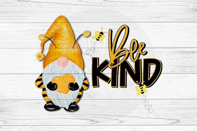 Bee Kind Gnome example image 1