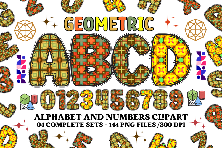 Geometric Alphabet Image 2