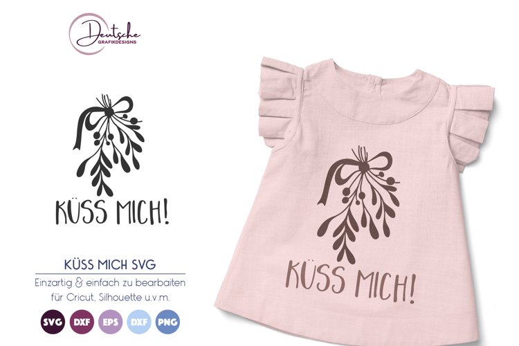 Küss mich SVG | Weihnachten