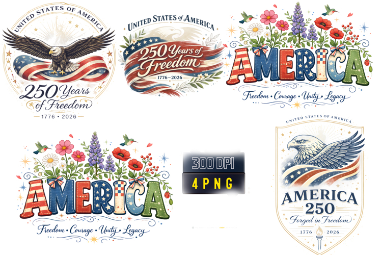 Patriotic Sublimation Design Image 19