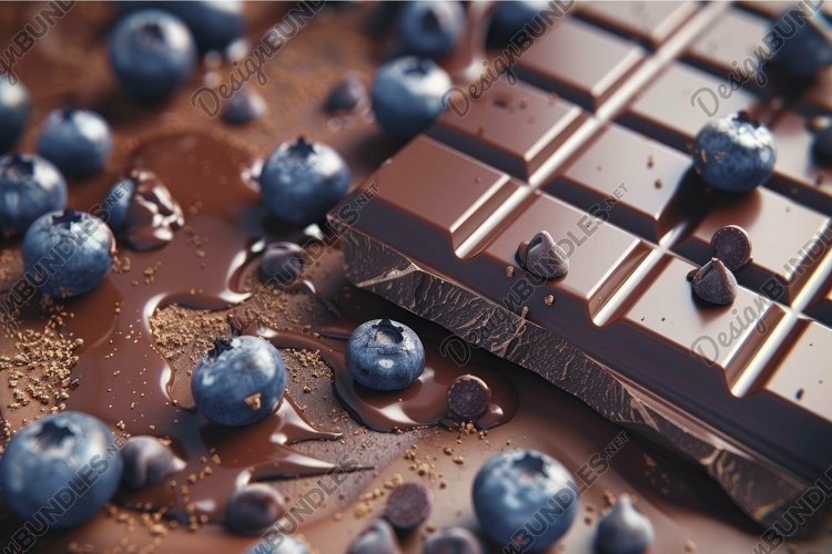 Blueberries Clipart Image 9