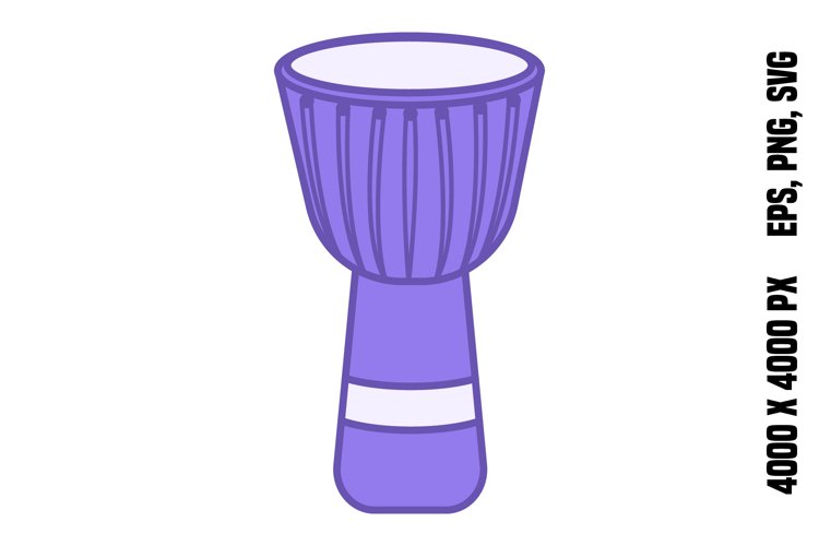 Colored Darbuka Icon