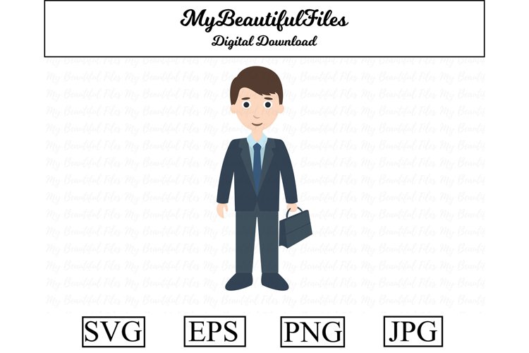 manager SVG - Cute job SVG, EPS, PNG and JPG