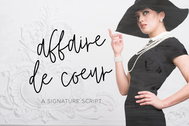 Affaire de Coeur Signature Script example image 1
