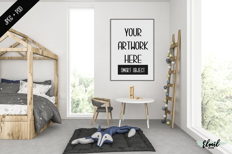 Frame mockup creator - All image size - Interior mockup example image 1