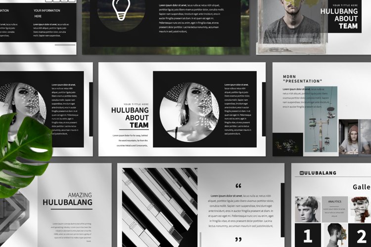 Hulubalang Business Google Slide