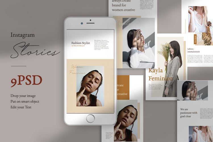 Moodboard Instastories Templates