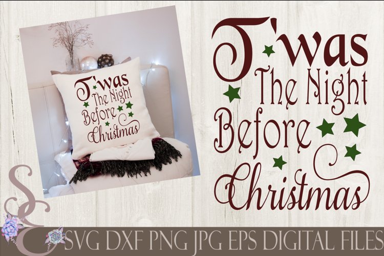 Twas The Night Before Christmas Svg Image 21