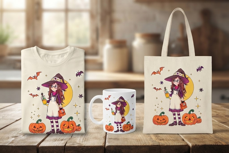 Halloween Nurse Witch PNG | Cute Witch Nurse Pumpkin Clipart