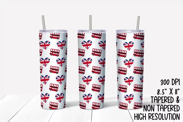 English Sublimation Tumbler