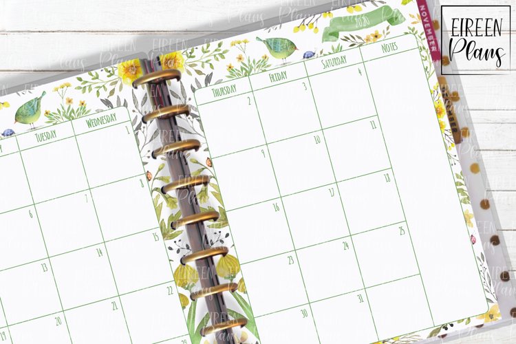 1 Year Planner 2022 2023 Classic Happy Planner Printable Planner Insert 