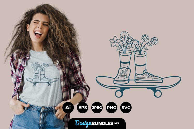 Skateboarding Svg Image 11