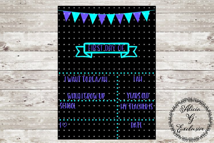 First Day Of School Svg Image 7