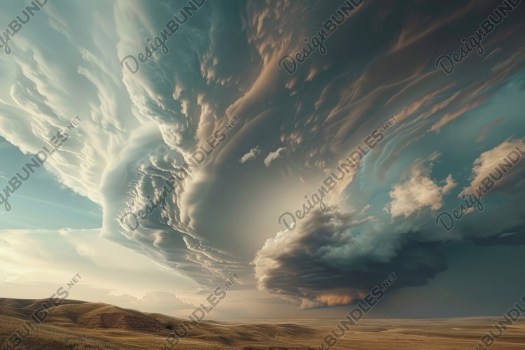 Dramatic Storm Clouds Background Wallpaper example image 1