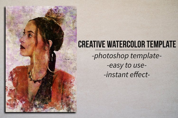 Creative Watercolor Template example image 1