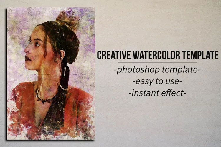 Creative Watercolor Template
