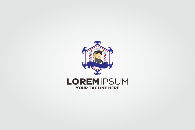 Men Barbershop Logo