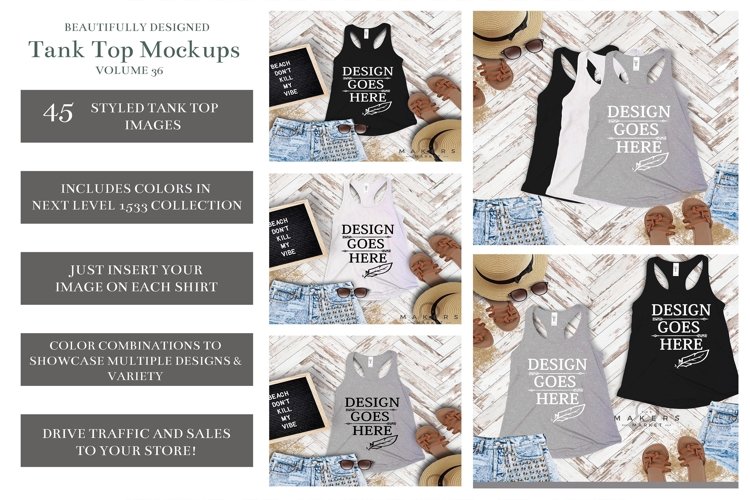 Tank Mock-up/Next Level Tanks/ Next level 1533 example image 1