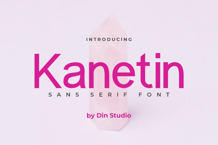 Kanetin-Beautiful Sans Serif Font example image 1