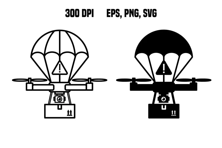 Emergency Parachute System Icons