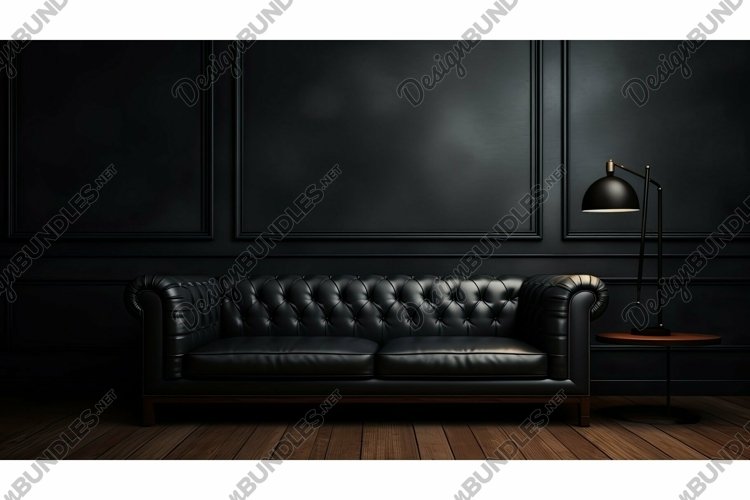 lit dark couch example image 1