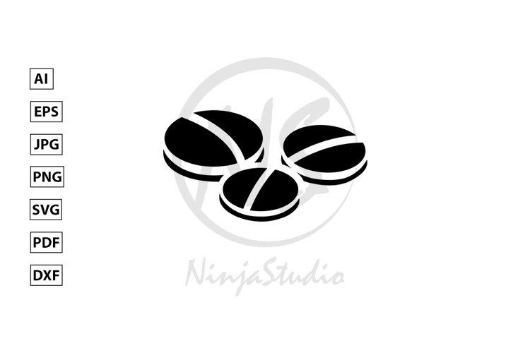 Medicine Icon In Flat Style Vector example image 1