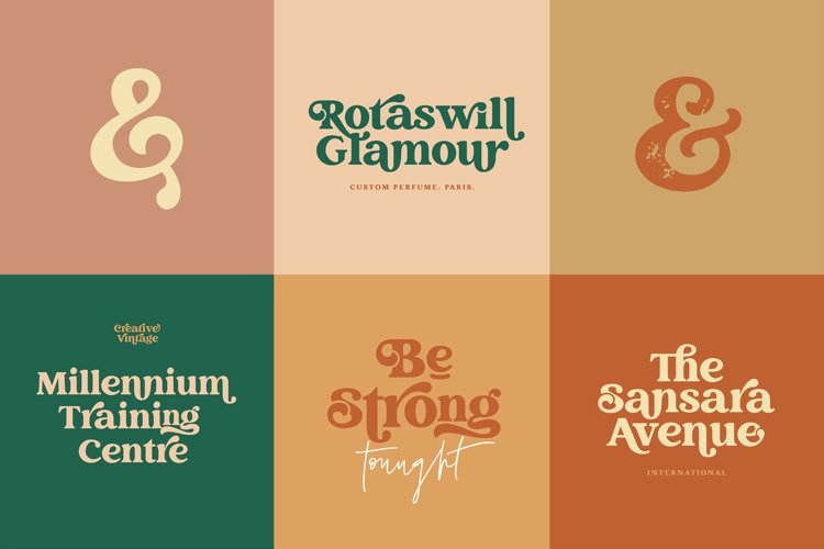 Creative Vintage Serif & Script fonts