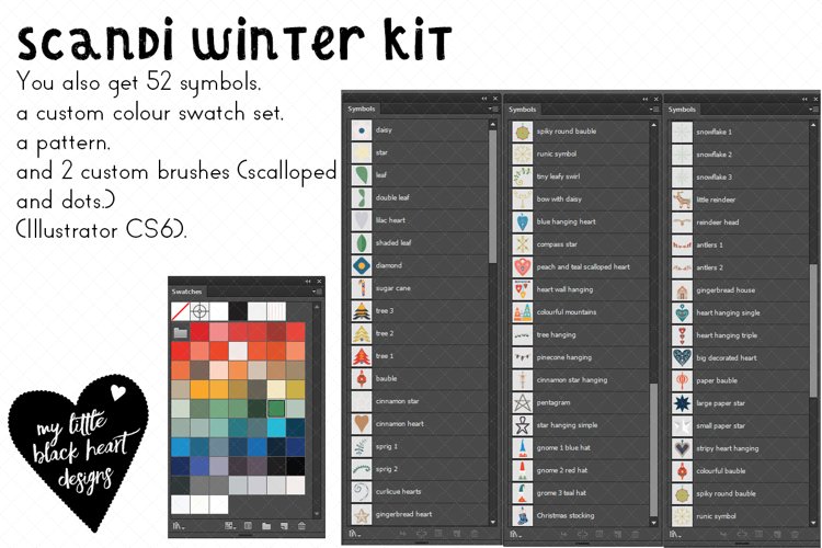 Pretty Scandi Winter Set example image 1