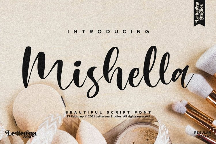 Mishella - Beautiful Script Font example image 1