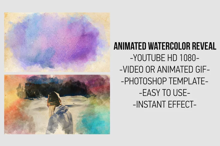 Animated Watercolor Reveal
