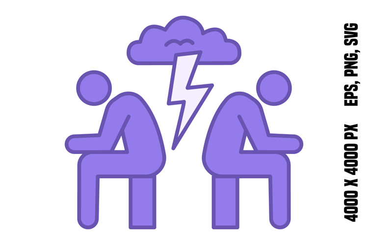 Colored Conflicts Icon