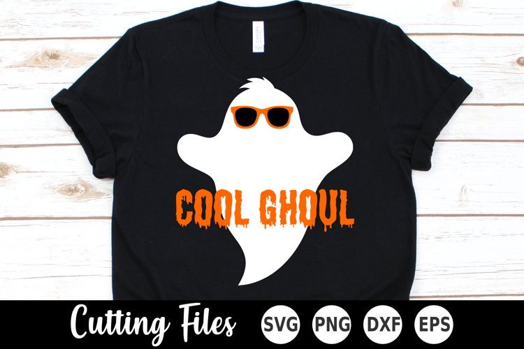 Halloween SVG | Ghost SVG | Cool Ghoul SVG example image 1