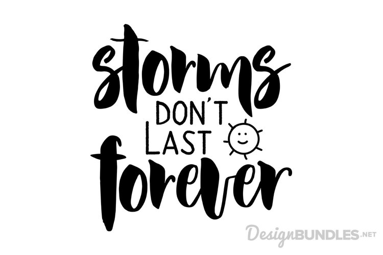 Storms dont last forever example image 1