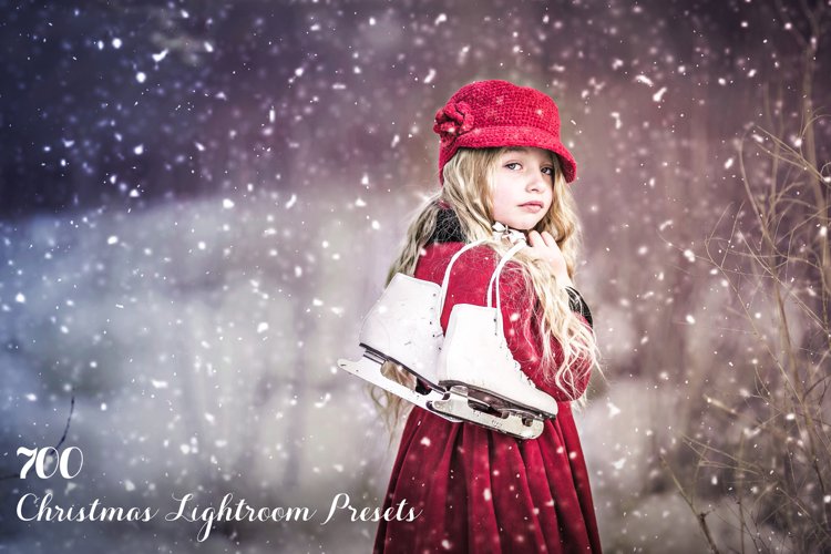 700 Christmas Lightroom Presets example image 1