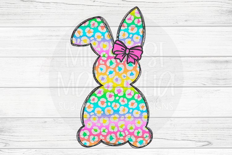 Rainbow Leopard Bunny example image 1