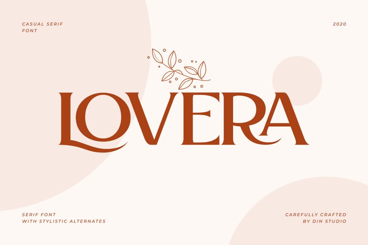 Lovera-Elegant Serif Font example image 1