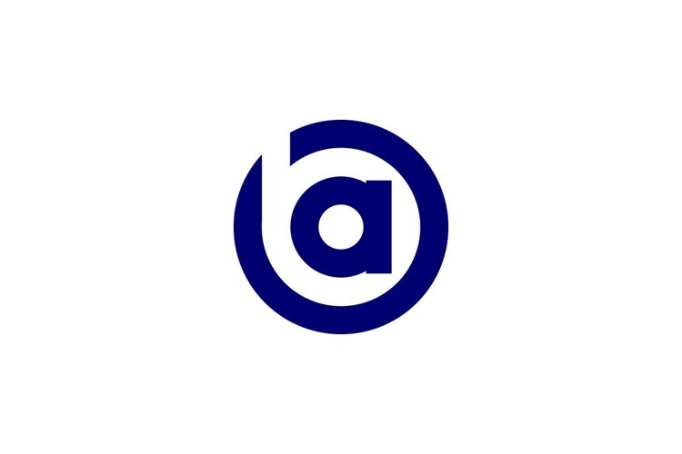 BA AB Logo design example image 1