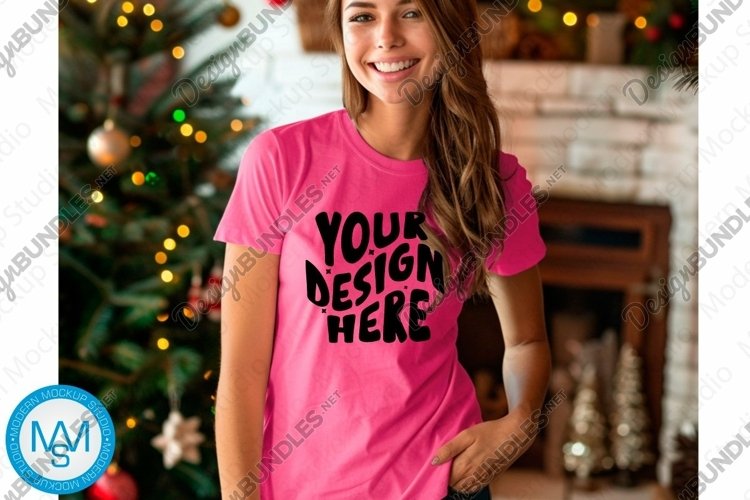 White Tshirt Mockup Image 17