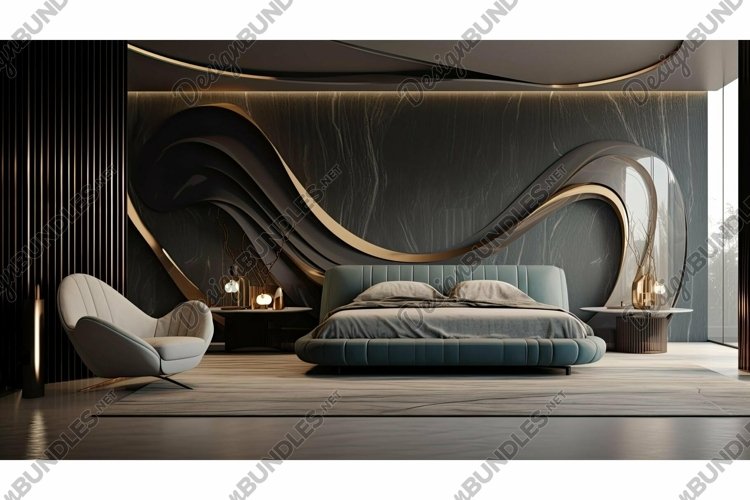 opulence curve luxury background example image 1
