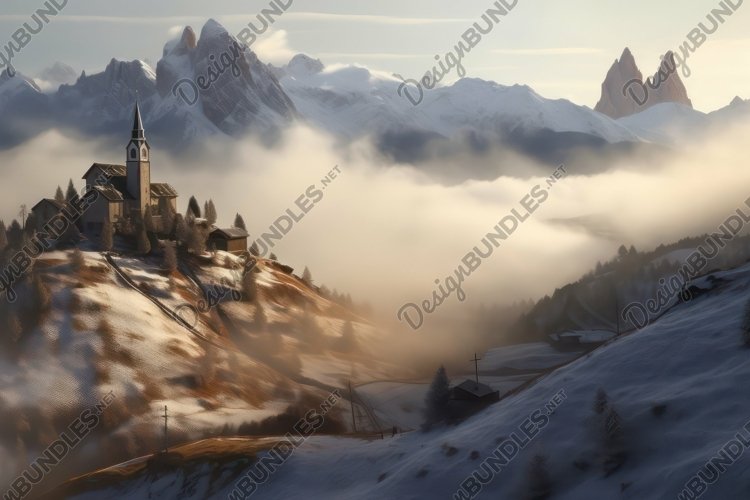 Mountains Clipart Image 18