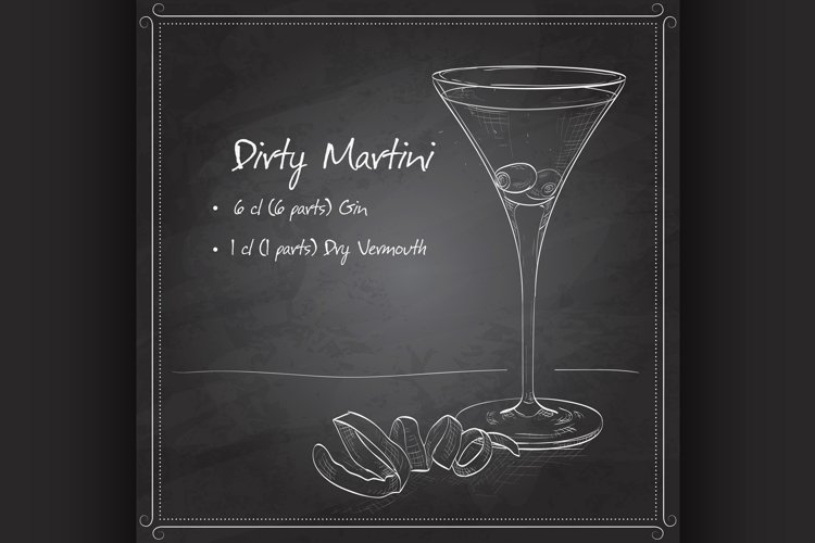 Martini Glass Clipart Image 20