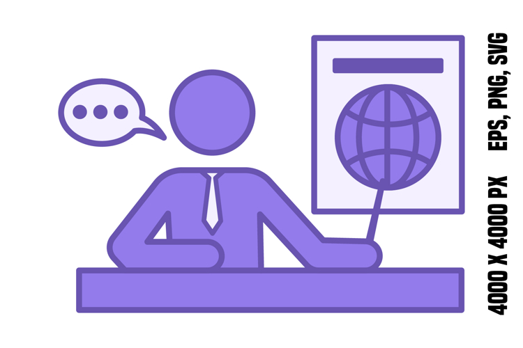 Colored Teach Icon