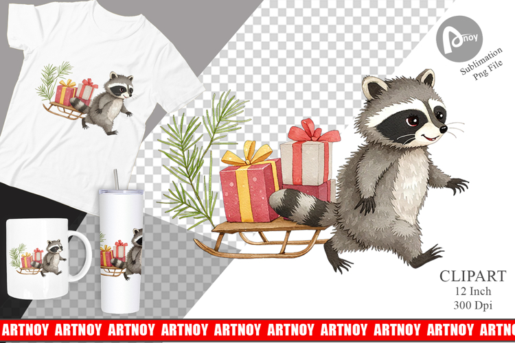 Christmas Watercolor Png Image 9