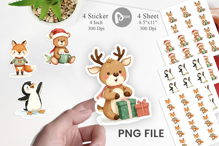 Christmas Watercolor Png Image 22