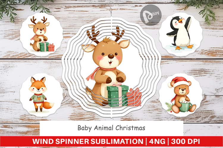 Christmas Watercolor Clipart Image 3