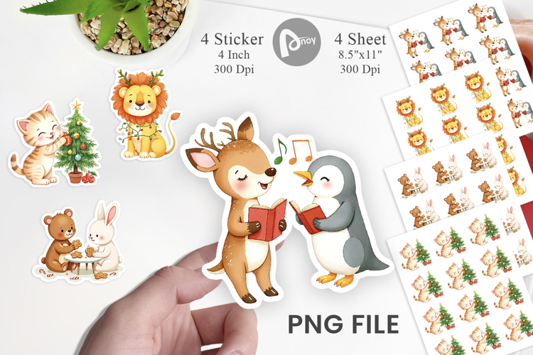 Christmas Watercolor Png Image 9