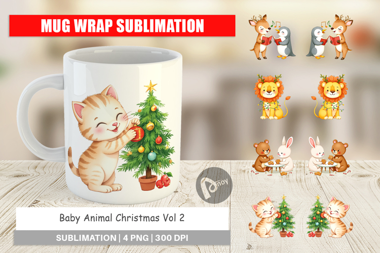 Christmas Watercolor Clipart Image 9